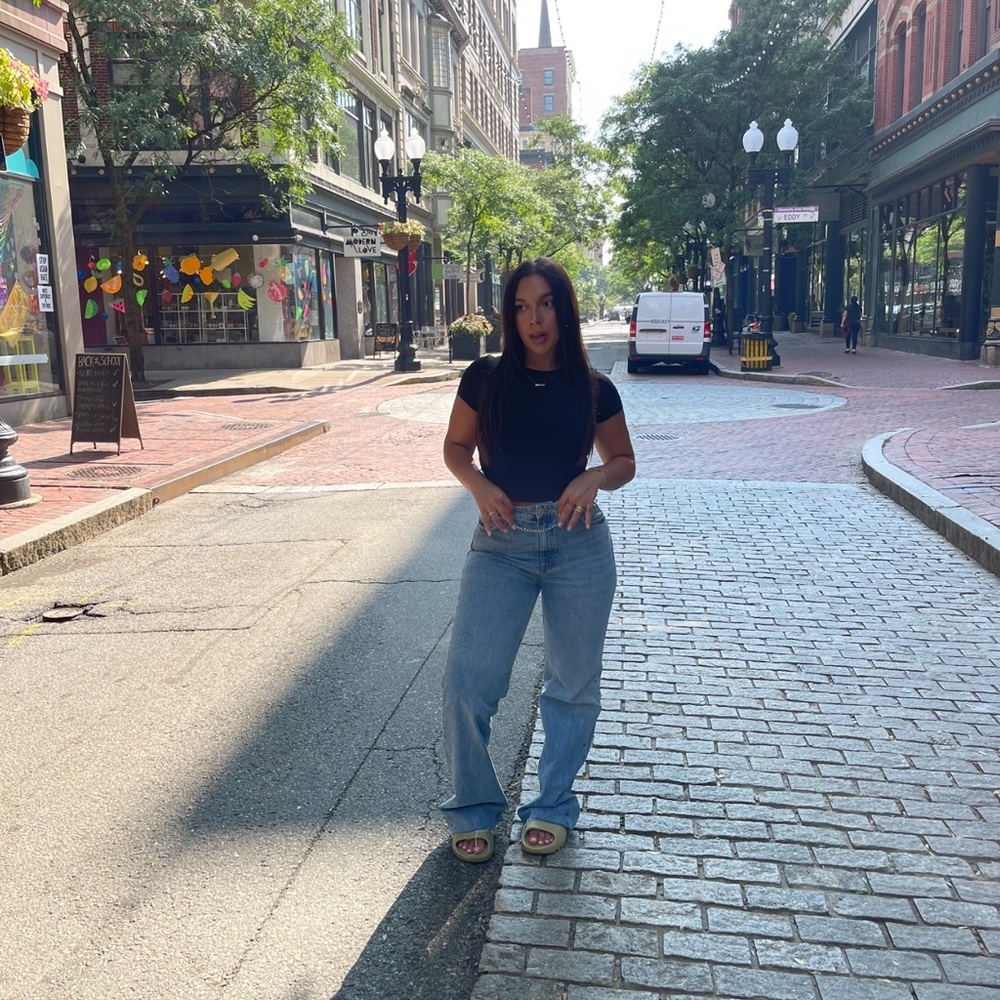 Zara Flare Baggy Jeans